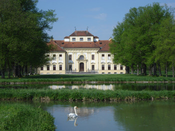Garden near Lustheim Palace.