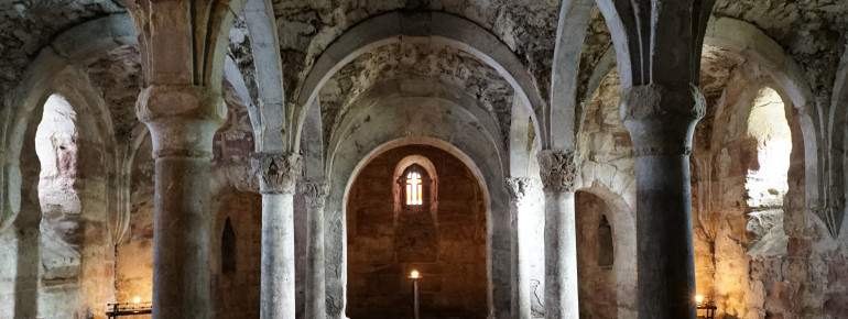 In Memleben, the romantic crypt can be marvelled at.