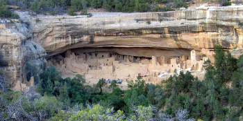 Cliff Palace is the biggest of the cliff dwellings
