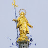 The Madonnina on the tower