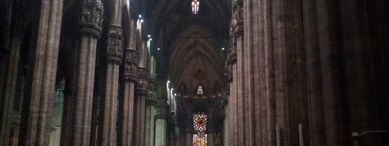 The main aisle