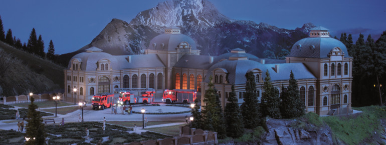 When Knuffingen Castle is burning, the fire brigade is at hand.