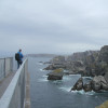 Mizen Head stretches dramatically into the foaming, wild Atlantic with its sea cliffs.