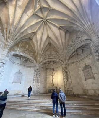 The monastery closes daily at 5:30 p.m.