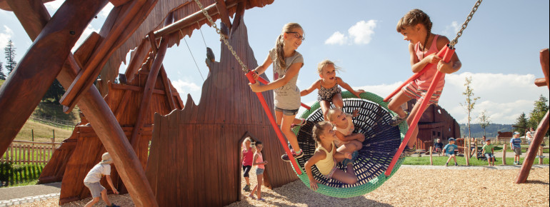 There is also a great playground for children.