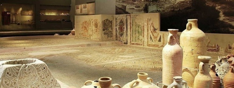 The first exhibition room of the Museum of Byzantine Culture