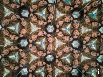 Kaleidoscopes are a classic in optical illusions.