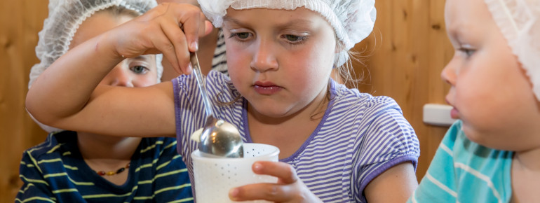 Children can actively participate.