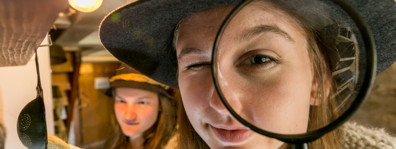 Kids become explorers.