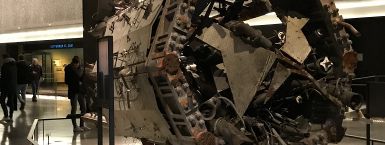 In the 9/11 Museum, completely destroyed parts are exhibited - a glimpse into the worst day in New York's history.