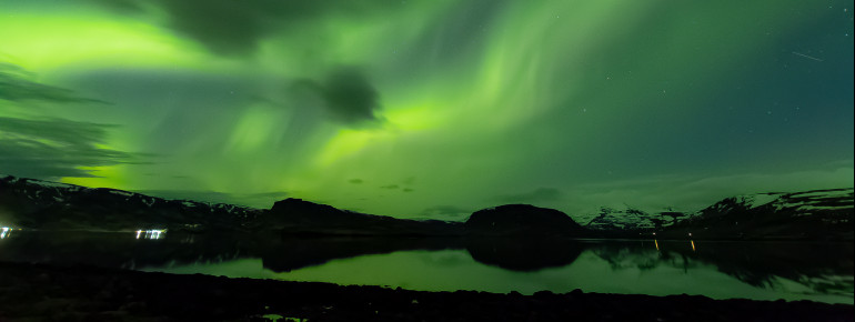 Northern Lights on April 12, 2018.