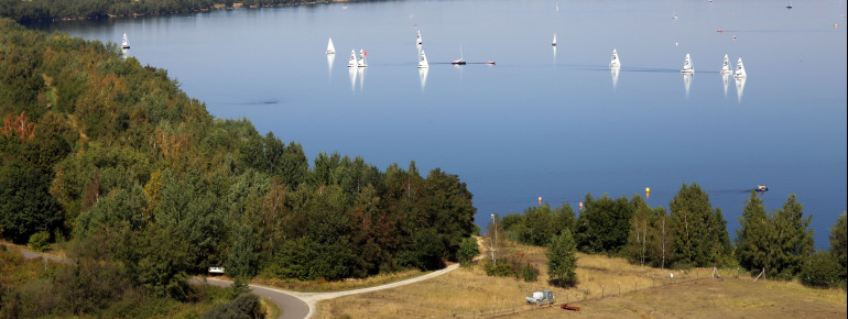 Great view of the lake from Bistumshöhe.