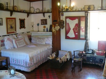 An exhibition room in the folk museum
