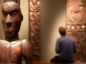Visit the exhibition about Maori culture