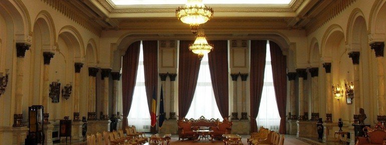 High ceilings can be found all over the palace