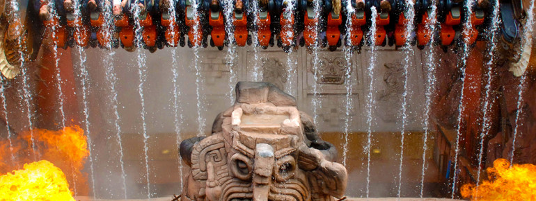 Here you could get a little wet: the Talocan in the Mexico area.