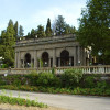 The pavilion built by Poggi