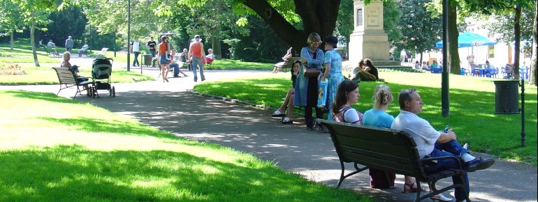 The green oasis of the city.
