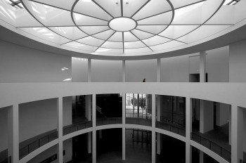 Light dome of the rotunda.