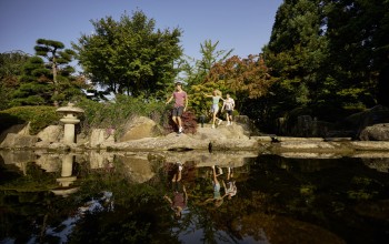 The many themed gardens offer unique experiences for nature lovers.