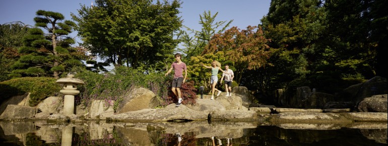 The many themed gardens offer unique experiences for nature lovers.