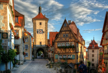 The Plönlein is one of the most popular photo motifs in Rothenburg.