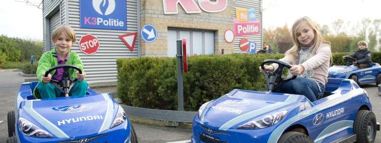 In the K3 traffic park, you can learn the traffic rules in a fun way.