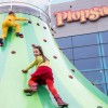 Outside, the high climbing mountain awaits brave explorers.