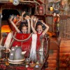 In the Viking roller coaster, you race through rocks and caves at high speed.