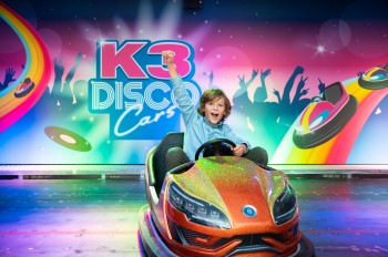 On the kid-friendly bumper car track, little racers can put the pedal to the metal.