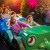 Round and round with Bumba: This colorful carousel is a big hit with the park’s youngest visitors.