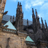 St. Vitus Cathedral has some impressive architectural features.