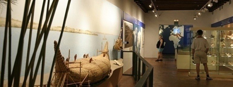 Inside the museum of Güímar
