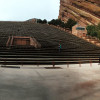View from the stage of the fascinating naturally-occuring, acoustically perfect amphitheater.