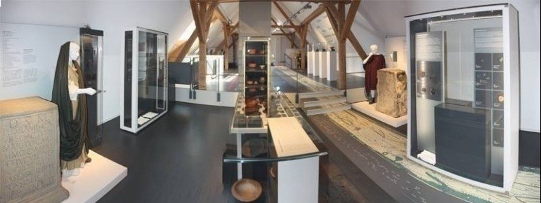 One of the exhibition rooms.