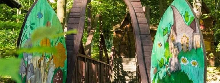 There is a lot to discover in the adventure forest Feenweltchen.