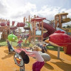 The Angry Birds part of the park is designed especially for kids.
