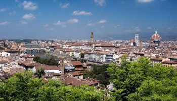 A magnificent view of Florence