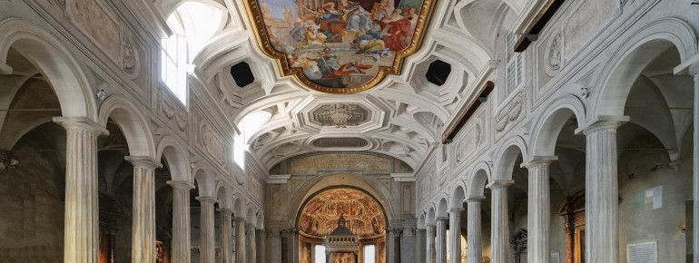 The basilica from the inside