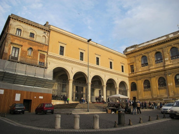 An outside view of the church