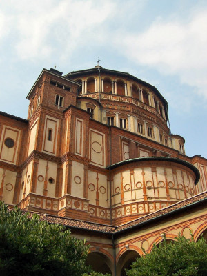 The apse of Santa Maria delle Grazie