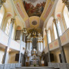 The baroque castle chapel is the architectural and artistic highlight of the complex.