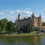 Schwerin Castle is located on a small island in the Schwerin lake.