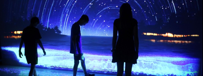 The aquarium takes you through different waters to the depths of the Red Sea.