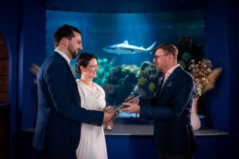 A wedding at Sea Life Timmendorfer Strand promises a unique ambience.