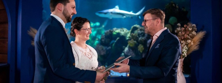 A wedding at Sea Life Timmendorfer Strand promises a unique ambience.