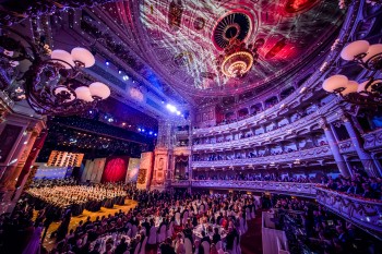 The SemperOperaball is one of the most important social events in Dresden.