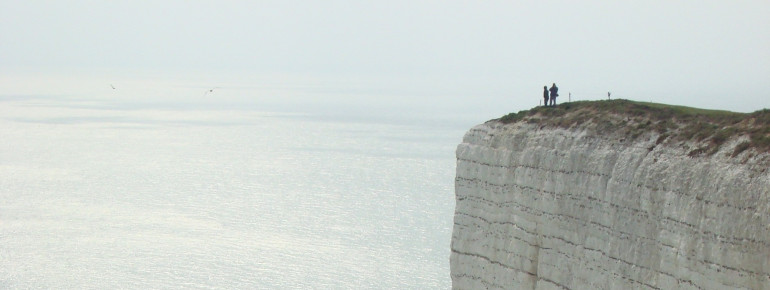 The cliffs have emerged naturally, and offer stunning views.