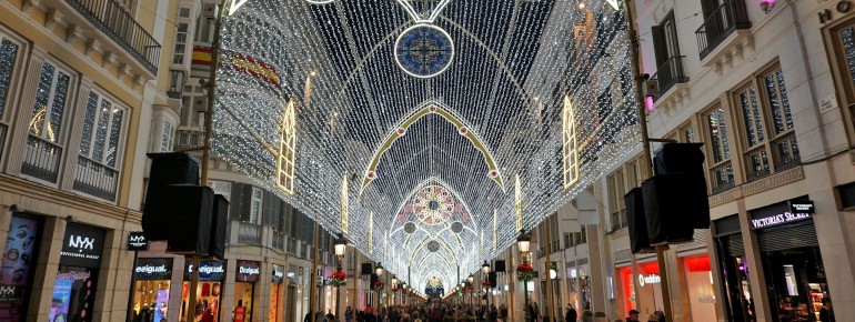 Each year, the street is decorated with a new and unique concept.