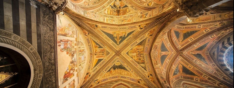 Ceiling fresco in the cathedral